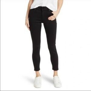NWT tahari black kelly mid-rise skinny jeans